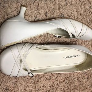 White heels